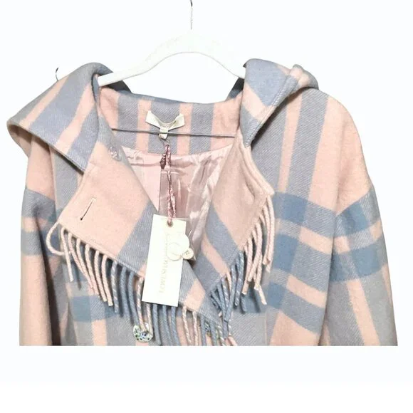 LoveShackFancy Coat Wool Coat NWT - Picture 2 of 13